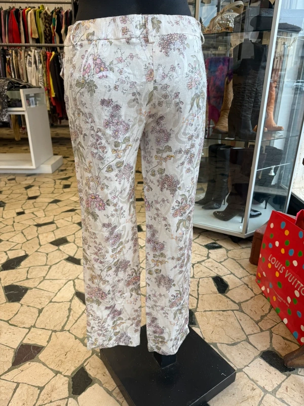 Pantalone Dolce & Gabbana floreale anno 2000