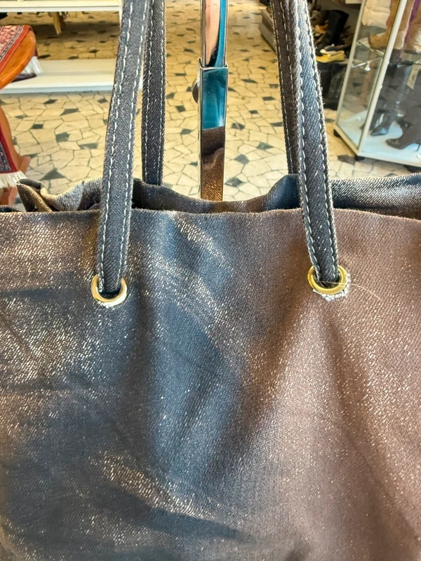 Borsa Roberto Cavalli in denim magnolie 1999”