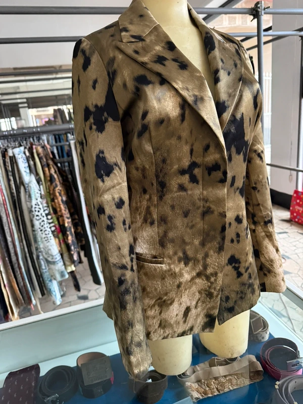 Giacca / blazer Roberto Cavalli FW1999 stampa Appaloosa