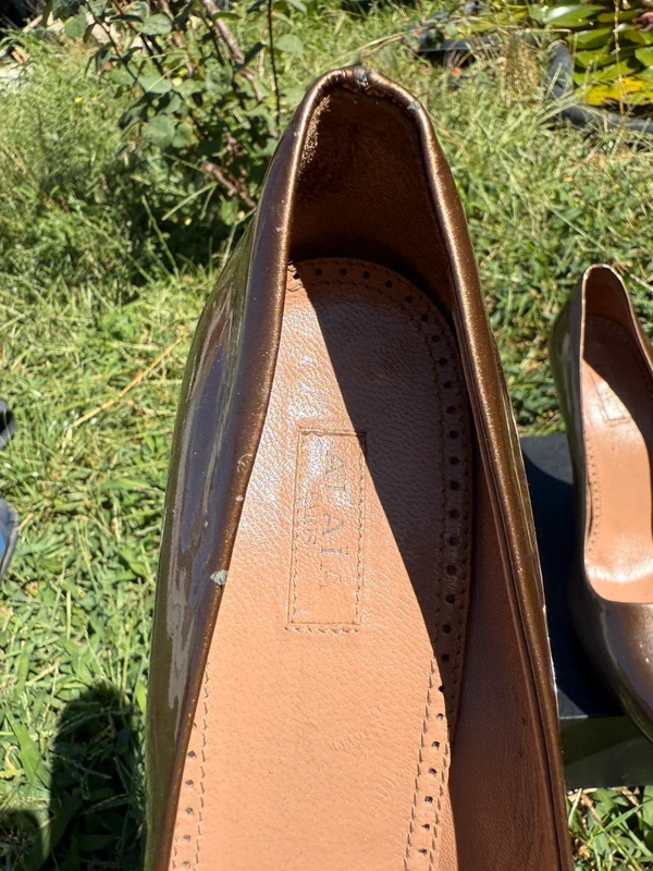 Tacchi con zeppa Alaia 2005 circa