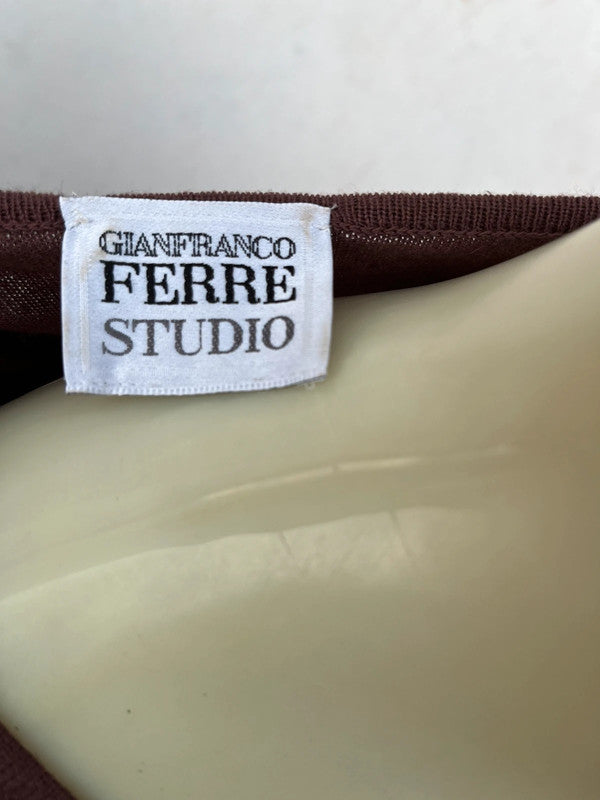 Completo Gianfranco Ferré top + cardigan