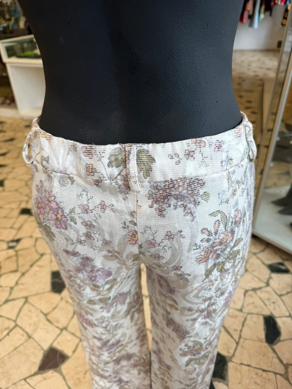 Pantalone Dolce & Gabbana floreale anno 2000