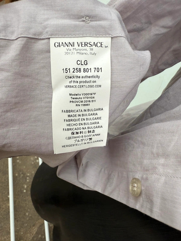 Camicia Versace stampa piccole meduse