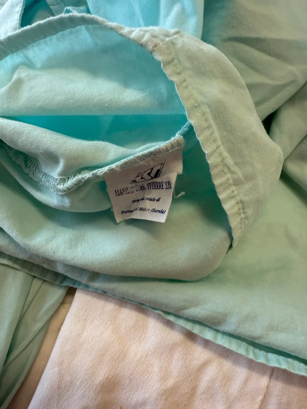 Camicia uomo Versace anni 90 azzurra