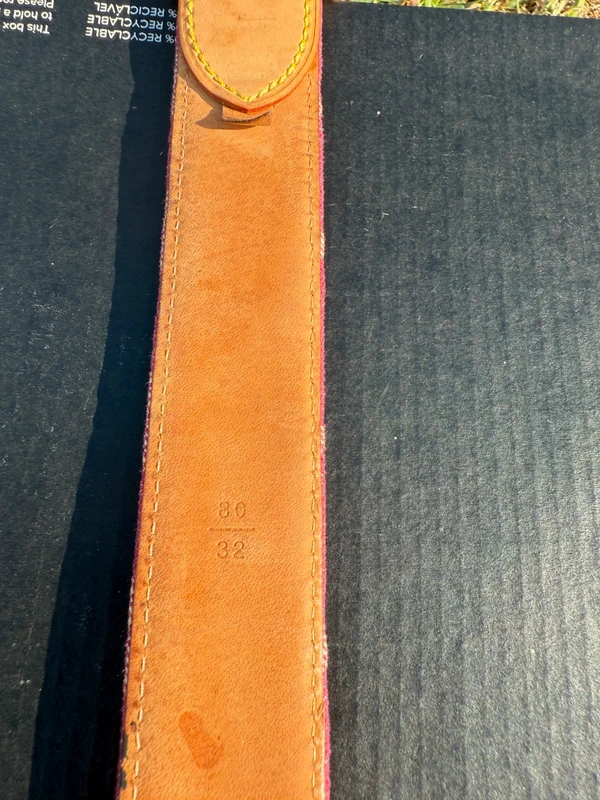 Cintura Louis Vuitton 2006 denim fucsia