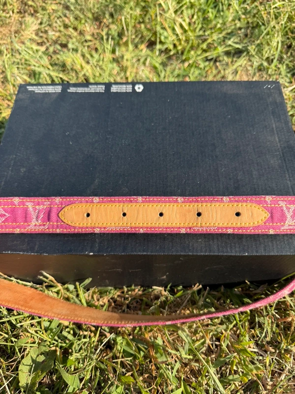 Cintura Louis Vuitton 2006 denim fucsia