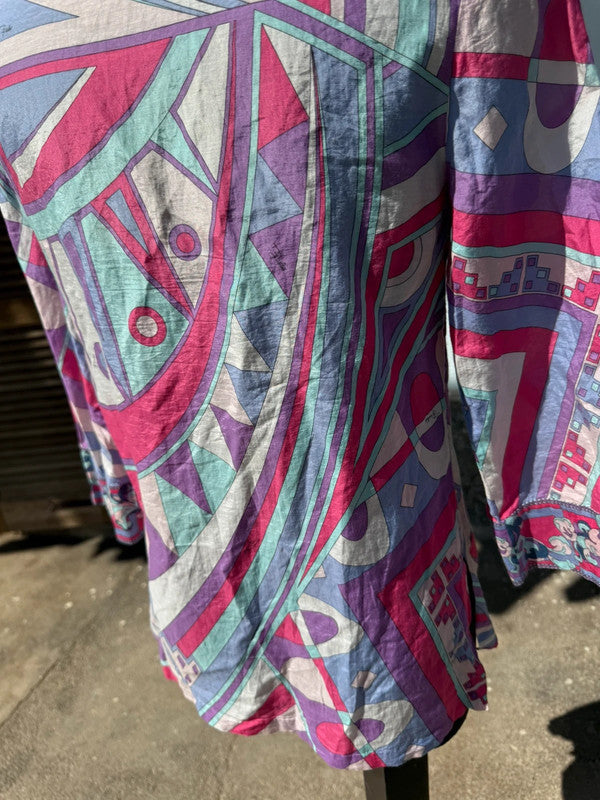 Camicia copricostume Emilio Pucci vintage 2000