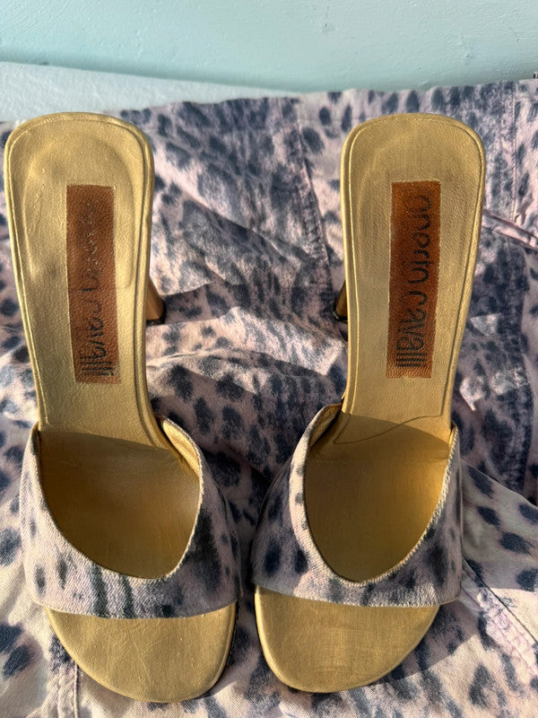 Sandali Roberto Cavalli SS 2000 "leopardo lilla"