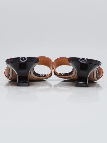 Sandali kitten heels Louis Vuitton Murakami multicolor 2003 nuovi