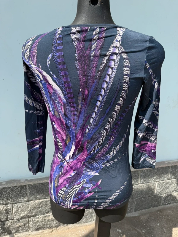 Top manica lunga Roberto Cavalli FW2004