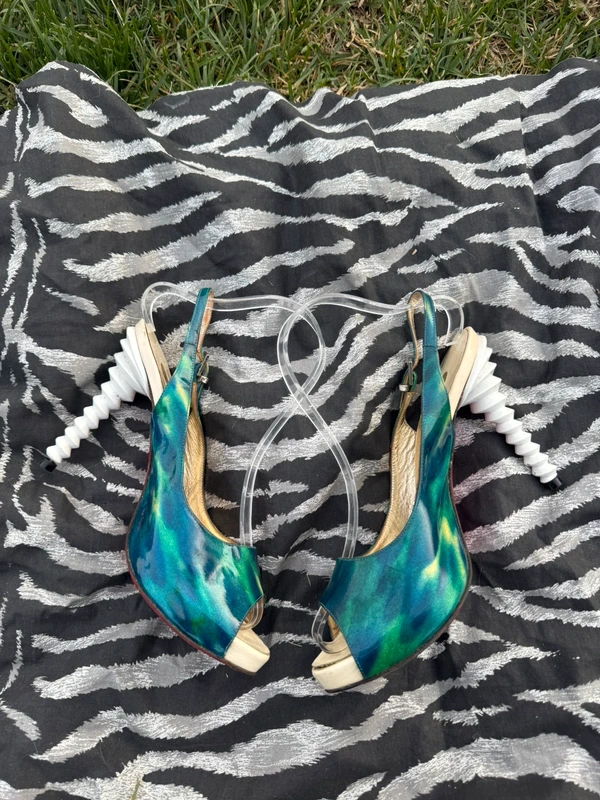Sandali Slingback Luciano Padovan anni 90