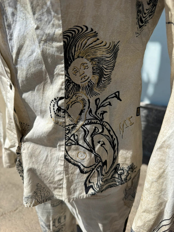 Completo Roberto Cavalli FW2003 Just zodiaco