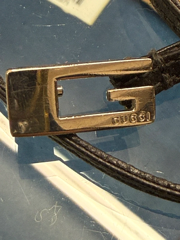 Cintura Gucci micro fibbia FW1998