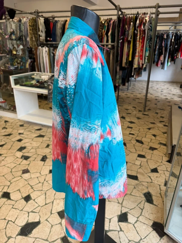 Camicia Roberto Cavalli uomo fine anno 90 pesce