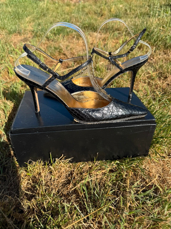 Tacchi Slingback gioiello Dolce & Gabbana SS2003