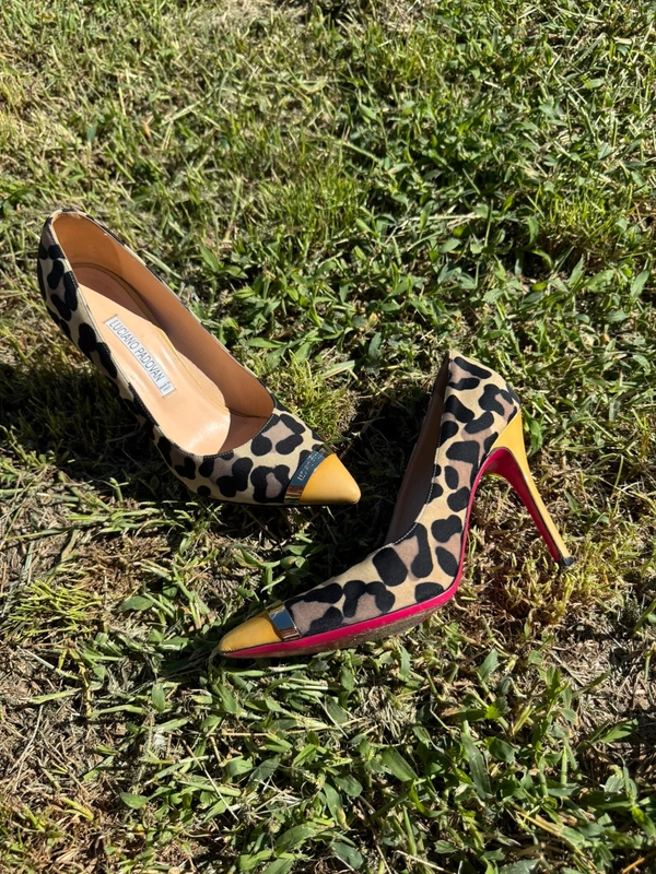 Tacchi décolleté Luciano Padovan leopardato