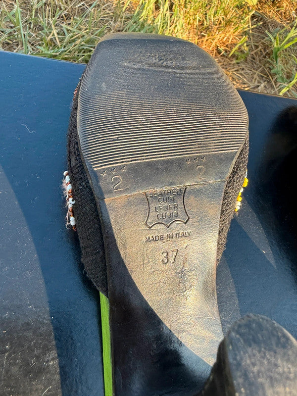 Sabot Fendi 90” ricamo
