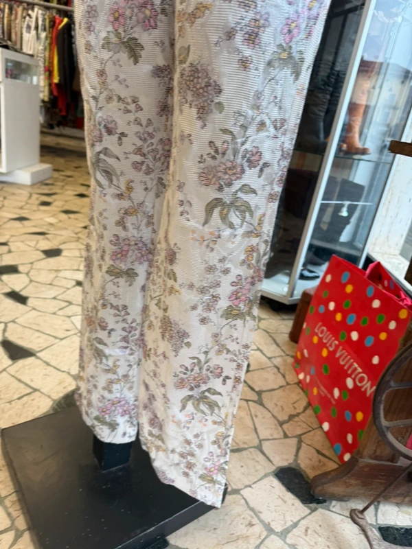 Pantalone Dolce & Gabbana floreale anno 2000