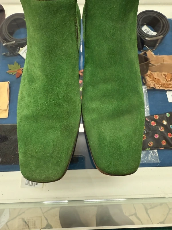 Polacchini / Chelsea boots Miu Miu uomo verde