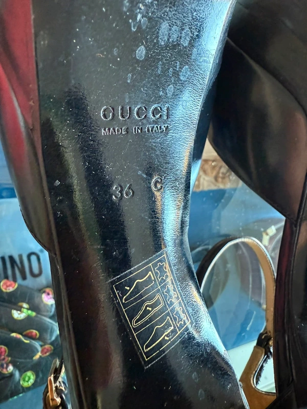 Sandali Gucci gioiello G FW1996 Tom Ford