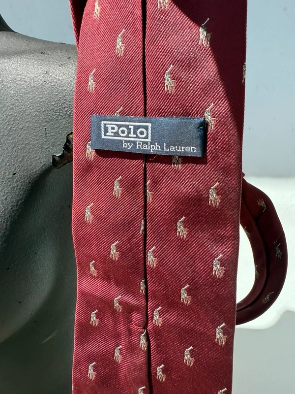 Cravatta Ralph Lauren Cavallino logo nuovo