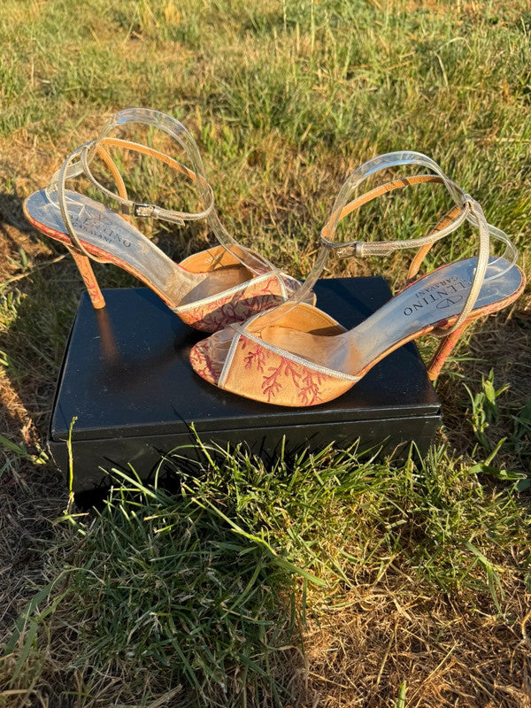 Sandali tacco alto Valentino Garavani SS2002 nuovi