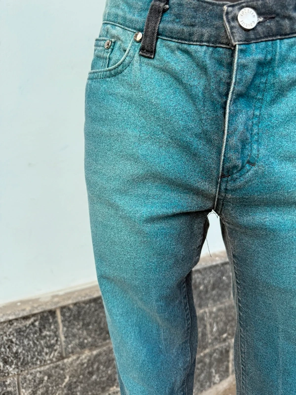 Jeans Roberto Cavalli FW2000 azzurro dégradé