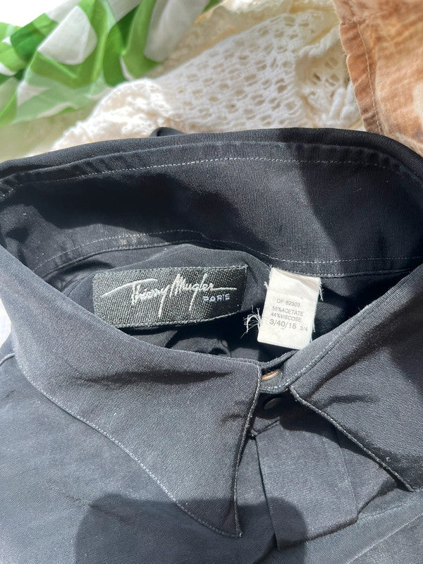 Camicia Thierry Mugler "venature"
