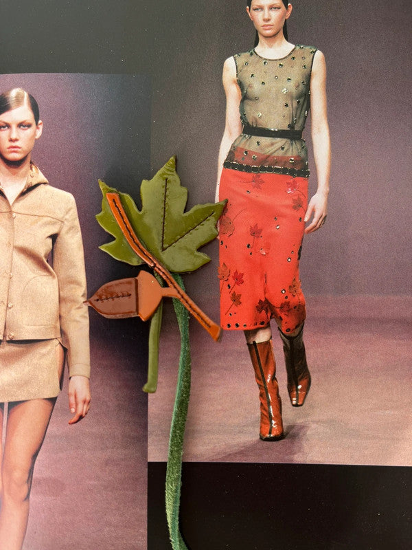 Cintura Prada FW 1999 "foglia"