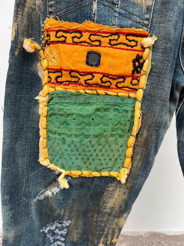 Jeans Armani patchwork