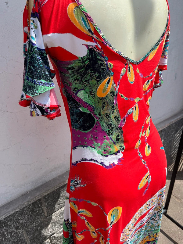 Abito Roberto Cavalli multicolore 2000"