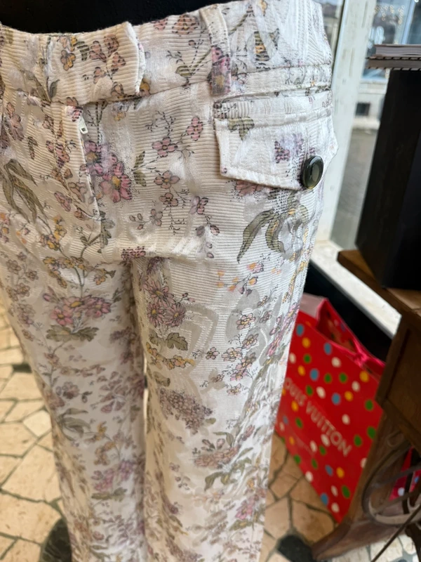 Pantalone Dolce & Gabbana floreale anno 2000