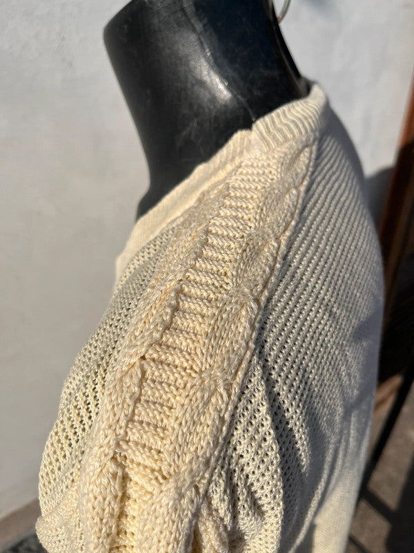 Pullover V estivo crochet