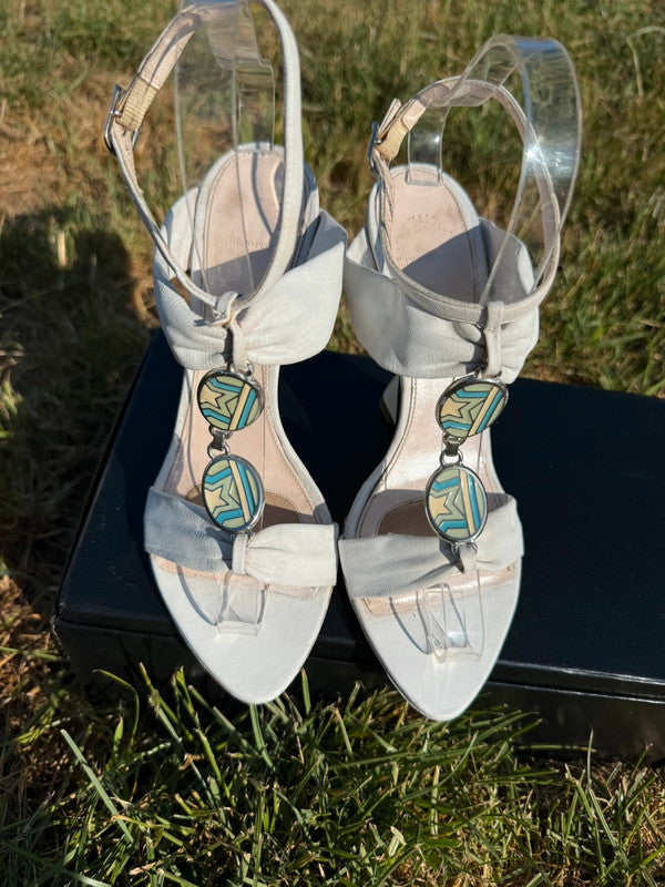Sandali zeppe gioiello Emilio Pucci 2000”