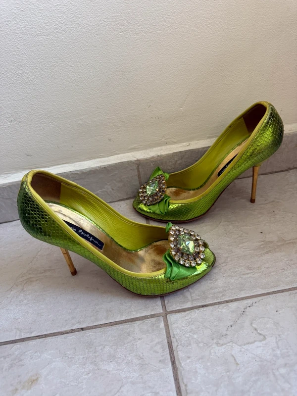 Set scarpe + borsa Mario Bologna in pitone 🐍