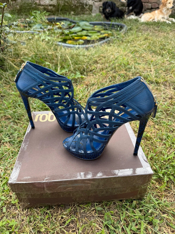 Sandali con tacco Roberto Cavalli SS2013