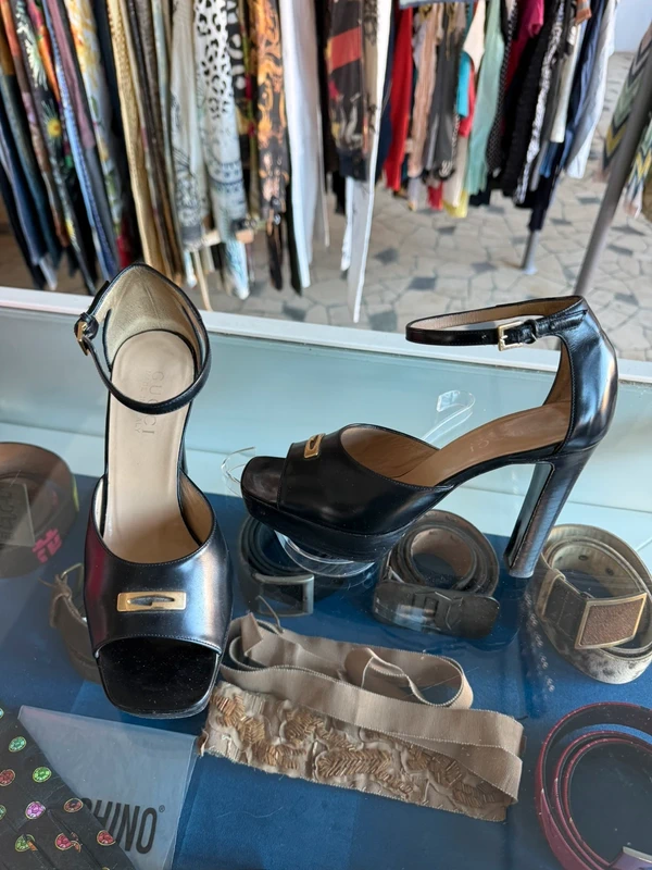 Sandali Gucci gioiello G FW1996 Tom Ford