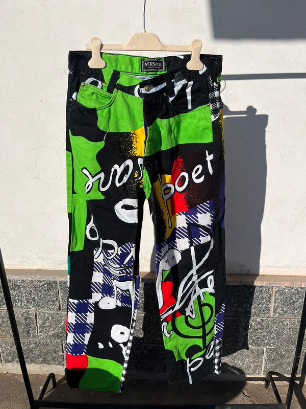 Jeans Versace 90" Patchwork