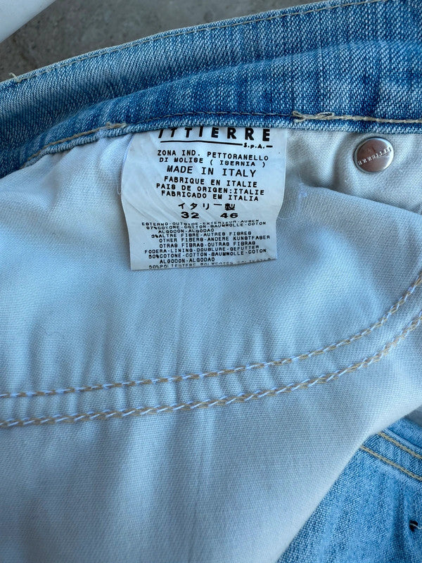 Jeans svasato Versace corallo