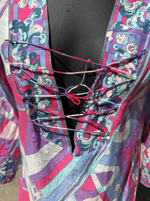 Camicia copricostume Emilio Pucci vintage 2000
