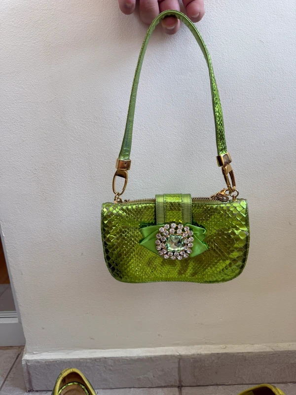 Set scarpe + borsa Mario Bologna in pitone 🐍