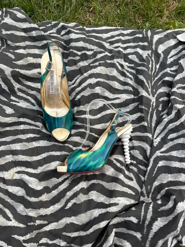 Sandali Slingback Luciano Padovan anni 90