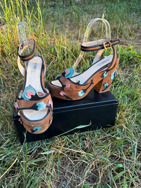 Sandali con tacco Prada Fairy SS2008