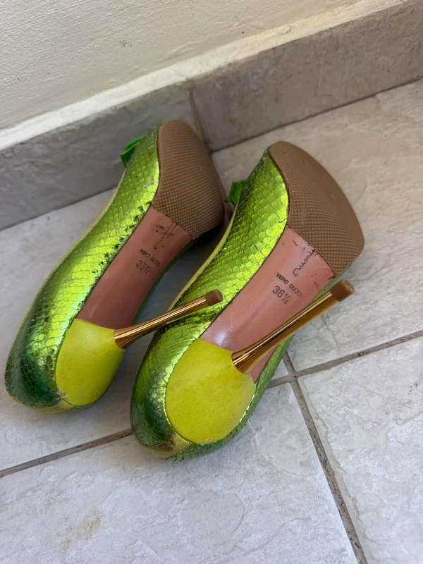 Set scarpe + borsa Mario Bologna in pitone 🐍