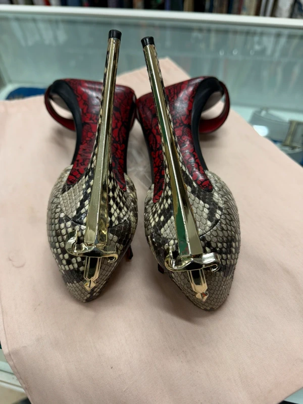 Cesare Paciotti Dagger Heels Lady Blade versione pitone