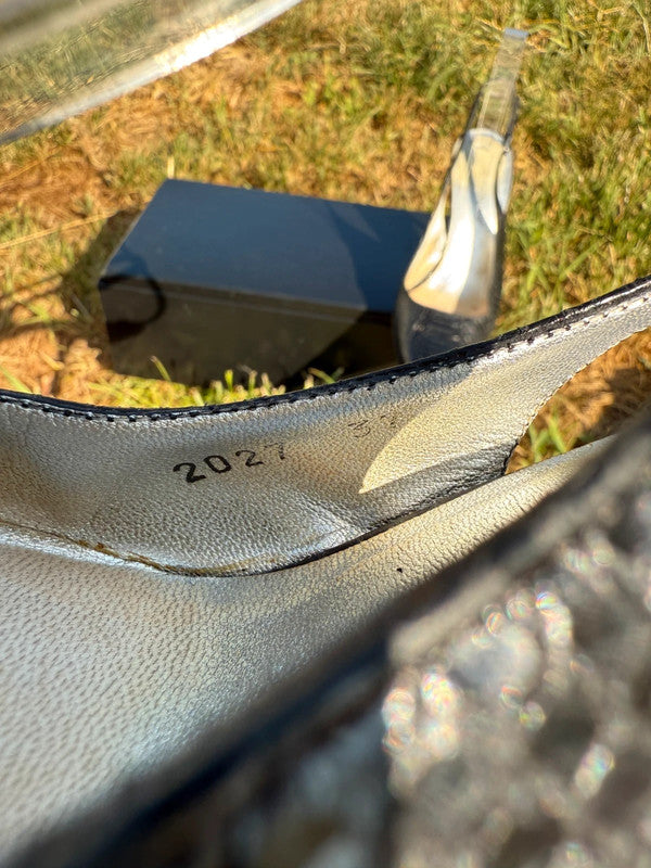 Tacchi Slingback Dolce & Gabbana pitone