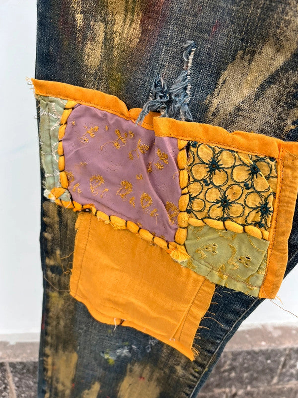 Jeans Armani patchwork