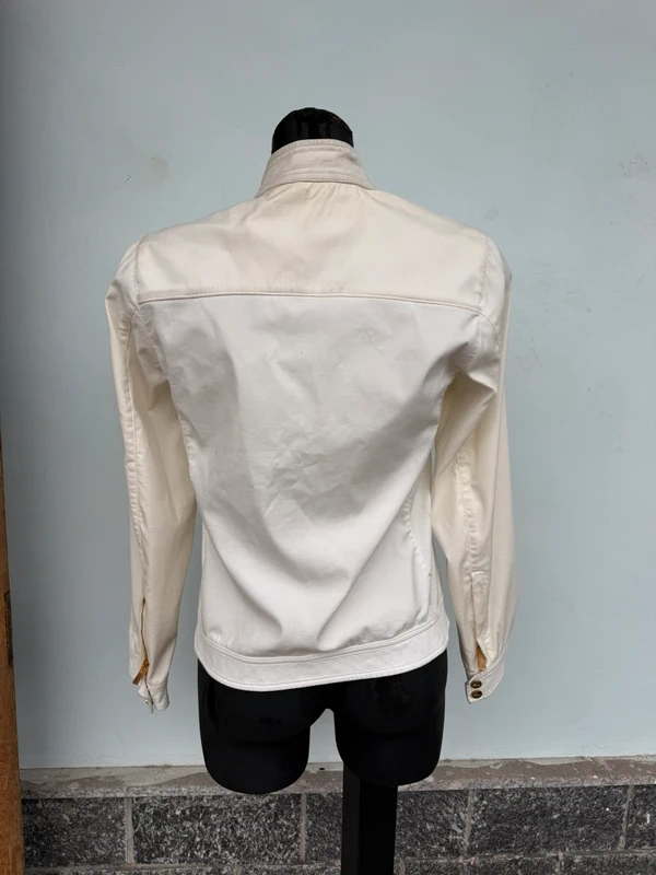 Giacca pilota Ralph Lauren pelle e tessuto Made in Italy