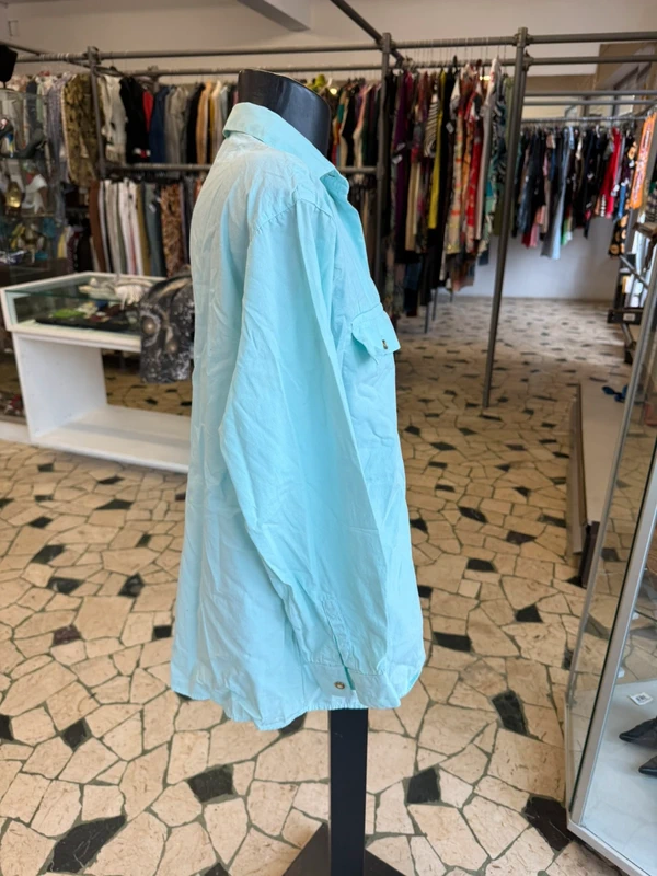 Camicia uomo Versace anni 90 azzurra