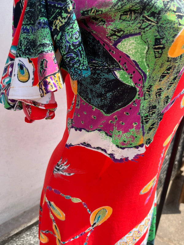Abito Roberto Cavalli multicolore 2000"